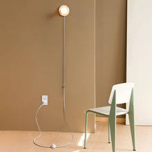 INS-Lámpara de pared simple nórdica con interruptor de enchufe, luz LED creativa de pared, lámpara de mesita de noche, luz de escalera, accesorio de luz para sala de estar y baño 2024 - compra barato