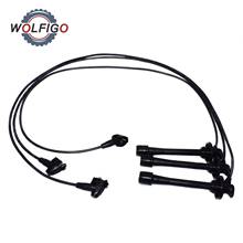 WOLFIGO New 3 Pcs Ignition Cable Spark Plug Wire Set 156016 161370189900 For Toyota Tacoma Tundra 3.4 V6 1995-2004 175-6185 2024 - buy cheap