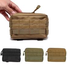 Mini bolsa de cintura camuflada, bolsa tática de náilon modular militar tática para cintura, ferramenta multifuncional casual com pacote de ferramentas para celular 2024 - compre barato