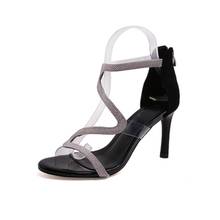 High-heeled sandals 2020 summer new high-heeled shoes fine heel sexy fashion wild transparent women's shoes 2024 - buy cheap