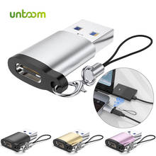 Адаптер Untoom USB Type C OTG, переходник с USB 3,0 «папа» на USB C «мама», адаптер для iPhone 12 Macbook, ноутбука Type-C, кабель-конвертер для наушников 2024 - купить недорого