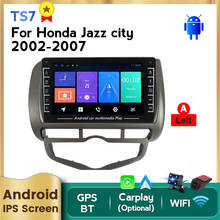 MEKEDE BT call Android SYSTEM For HONDA Fit JAZZ City 2002-2007 Car Radio Multimedia Player GPS Navigation Stereo Carplay FM 2024 - buy cheap