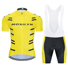 Moxily 2020 Pro verano Ciclismo Conjunto Jersey ropa para bicicleta de montaña MTB ropa de bicicleta desgaste manga corta Ciclismo hombres Ciclismo conjunto 2024 - compra barato