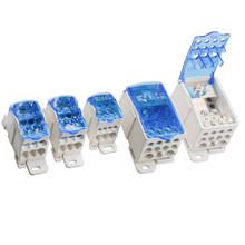 UKK80A 125A 160A 250A Terminal Block 1 in many Out Din Rail distribution Box Universal Electric Wire Connector Power junction 2024 - buy cheap