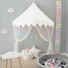 Mosquiteiro portátil para bebês, berço, cama, tenda, brincadeira, casa, menino, menina, castelo, princesa, decoração de quarto de bebê 2024 - compre barato