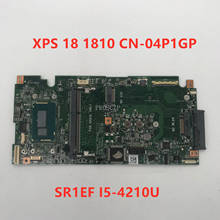 Free shipping For Dell XPS 18 1810 Laptop motherboard CN-04P1GP 04P1GP 4P1GP With SR1EF I5-4210U CPU 100% working well 2024 - buy cheap