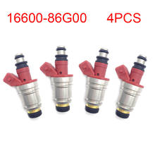 New 4PCS Car Accessories Fuel Injectors 16600-86G00 1660086G00 For Nissan D21 1990-1994 Pickup 2.4L 2024 - buy cheap