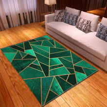 Alfombrilla moderna de madera de estilo japonés para sala de estar, alfombras de franela antideslizantes para dormitorio, salón, suministro de fábrica 2024 - compra barato