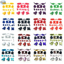 Yuxi-conjunto completo de botões de controle de xbox one elite, conjunto d-pad rb lt rt abxy, substituição de plástico e cromo 2024 - compre barato