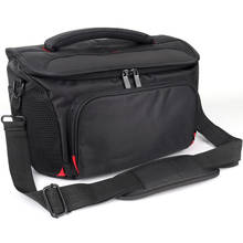 Bolsa para câmera dslr, bolsa com lentes de 2/3 e para canon 80d, 77d, 60d, 70d, 7d, 6d, 5d, mark ii, iii, 1300, d200d, 100d, 750d, 600d, 700d, 800d 2024 - compre barato