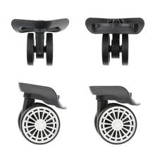 4 Pieces A58# Suitcase Luggage Wheels Replacement Swivel Mute Casters for Trolley Black Luggage Accessories Easy Installation 2024 - buy cheap