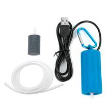 Portable Mini USB Aquarium Fish Tank Oxygen Air Pump Mute Energy Save Compressor 2024 - buy cheap