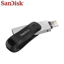 SanDisk iXpand Flash Drive Go 256GB 128GB Memory Stick With USB 3.0 Lightning Port High Speed Pendrive U Disk For iPhone/iPad 2024 - buy cheap