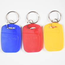 100pcs/Lot RFID Key Fobs 125KHz Proximity ABS Key Tags RFID Access Control Keyfob TK4100/EM4100 Chip 2024 - buy cheap