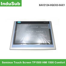 Simatic 6AV2124-0QC02-0AX1 Touch Screen TP1500 HMI 1500 Comfort 6AV2 124-0QC02-0AX1 2024 - buy cheap