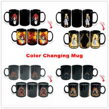 6 Styles Color Changing Coffee Mugs Creative Heat Senstive Magic Mug Ceramic Milk Coffee Tea Cups Friends Gifts For Birthday 2024 - buy cheap