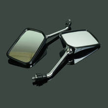 Универсальные боковые зеркала заднего вида для мотоциклов HONDA CB400, CB750, CB1000, CB1300, CB-1, VTEC VT250, ZRX400, 1 пара 2024 - купить недорого
