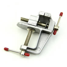 Durable 3.5" Aluminum Mini Jewelers Hobby Clamp On Table Bench Vise Vice Tool 62KD 2024 - buy cheap