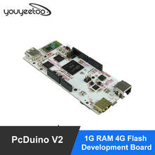 Pcduino v2 com wifi 1g ram 4g placa de desenvolvimento flash, hdmi android linux ubuntu, cortex a8 reforçada raspberry pi 2024 - compre barato