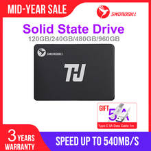 THU Portable SSD Internal Solid State Drive 120GB 240GB 480GB 960GB 2.5" SATA III SSD 7mm for Desktop Laptop PC 2024 - buy cheap