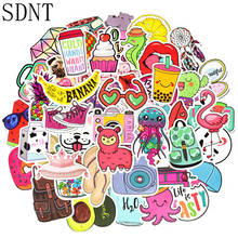 100PCS Cartoon Vsco Stickers Pink Cute Anime Graffiti Cartoon Stickers for Girl DIY Cosmetic Case Laptop Guitar Suitcase Car Cup 2024 - buy cheap