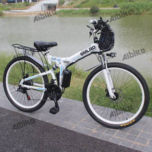 Foldable Electric Bike E Bicycle 26" ebike 1000W 48V 20AH Battery Electric Mountain Bicycle with 21 Speeds Mens Mountain Bike 2024 - buy cheap