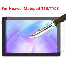 Película de vidro temperado para tela de tablet huawei, matepad t10s 10.1 2020, proteção de aço para tablet matepad t10 2024 - compre barato