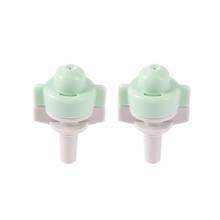 6mm Interface Atomizing Micro Spray Nozzles Single Misting Nozzle Garden Greenhouse Fogger Cooling Humidification Fitting 5 Pcs 2024 - buy cheap