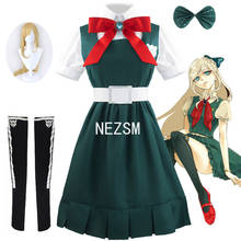 Anime Danganronpa 2 Despair Sonia Nevermind Cosplay Dress Woman Party Halloween Costume JK School Uniform And Wig 2024 - buy cheap