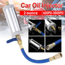 Air Conditioning Car Oil Injection Dye Injection Tool 2 Ounce 1/4" Pure Liquid Oil Coolant Filler Tube Car Accessories Drop Ship 2024 - buy cheap