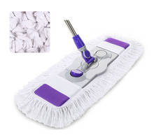 3pcs 65*25 cm large size Mop Head Floor cleaning cloth Paste The Mop Replace Cloth Household Cleaning Mops Accessories 2024 - buy cheap