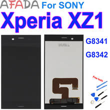 Aaa + 5.2 "lcd para sony xperia xz1 display lcd tela de toque xz1 dupla g8341 g8342 peças reposição tela lcd 2024 - compre barato