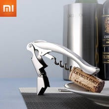 Нож Xiaomi из нержавеющей стали для сомерии, штопор, штопор, открывалка для бутылок вина, инструмент для кухни, бара, для умного дома 2024 - купить недорого
