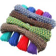 Dia.4mm 7 stand Cores Paracord Rope for Survival Paracorded Cord Lanyard 100 FEET Camping Climbing Rope Hiking Clothesline 2024 - buy cheap