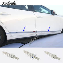 For Mazda 3 Mazda3 Axela M3 2019 2020 2021 Car Detector Stainless Steel Side Door Body Trim Frame Bumper Stick Strip Molding 2024 - buy cheap
