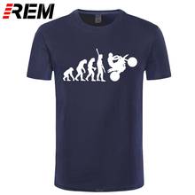 Новая модная мужская футболка Ape to Evolution, забавная хлопковая мужская футболка с коротким рукавом, лето 2024 - купить недорого