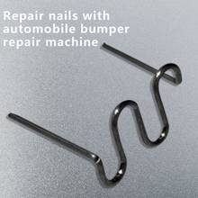 Máquina de reparo e soldagem de unhas, 100 pçs, aço inoxidável, reparo do automóvel, para-choque, máquina de soldagem, padrão de unhas, pré-corte, 0.8mm/0.6mm, grampeador queno 2024 - compre barato