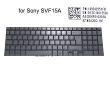 Teclado azerty francés para Sony VAIO SVF15A SVF15A15ST SVF15A1A4E SVF15A1B4E FR, notebook PC, 149242551FR 9z. Nacbq.10f 2024 - compra barato