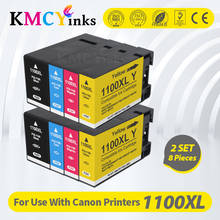 KMCYinks PGI-1100 pgi1100 1100XL совместимый чернильный картридж для принтера Canon MAXIFY MB2010 MB2110 MB2710 струйный принтер 2024 - купить недорого