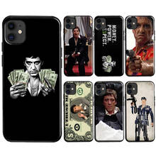 Scarface-funda con póster de Tony Montanna para iPhone, carcasa suave de TPU, para modelos 13, 11 Pro Max, 12 mini, 6S, 7, 8 Plus, X, XR, XS Max, SE, 2020 2024 - compra barato