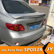 For TOYOTA corolla EX Spoiler 2007-2013 corolla spoiler High Quality ABS Material Car Rear Wing Primer Color Rear Spoiler 2024 - buy cheap