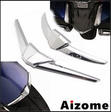 1pc Chrome Plastic Motorcycle Fender Tip Case For Honda Goldwing GL1800 Gold Wing Front &Rear Mudguard Trims 2018 2019 2020 2021 2024 - buy cheap