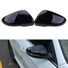 1 Pair Car Gloss Black Rear View Mirrors Cover Protector For Golf 6 MK6 R VI 2009-2013 Car Rearview Mirror Covers Accessories 2024 - buy cheap