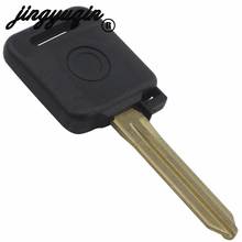 jingyuqin 10pcs/lot Remote Ignition High Quality Transponder Car Key Shell For Nissan Qashqai Tiida Uncut Blade Car Key Case 2024 - buy cheap