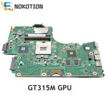 NOKOTION V000225190 V000225180 6050A2452501-MB-A01 For Toshiba Satellite C665 C650 Laptop motherboard HM65 DDR3 GT315M GPU 2024 - buy cheap