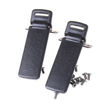 2Pcs/lot Walkie Talkie Spare Part Back Belt Clip For Baofeng UV-5R 2-way Radio UV5R 2024 - buy cheap