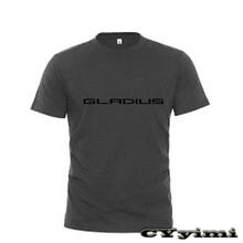 Camiseta de GLADIUS para hombre, camisa de manga corta con LOGO, 100% algodón, cuello redondo, para SUZUKI SFV650 2024 - compra barato