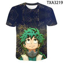 2020 New My Hero Academia Men Women Children T Shirt Midoriya Izuku 3D Printed Boku No Hero Academia Boy Girl Kids Tops Cool Tee 2024 - buy cheap