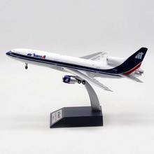 Diecast 1/200 Scale L-1011 C-FTNH air Tristar Airlines Plane Model Alloy with Lading Gear Aircraft collectible 2024 - buy cheap