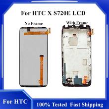 4.7" 100% New LCD For HTC One X S720e LCD Sensor Touch Screen Digitizer Assembly With Frame For HTC S720e LCD Display 2024 - buy cheap